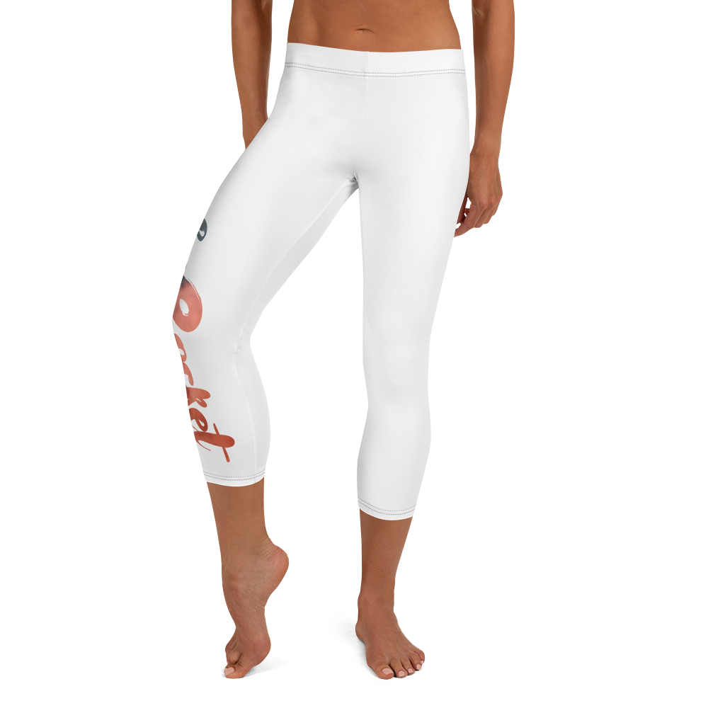White capri yoga pants outlet