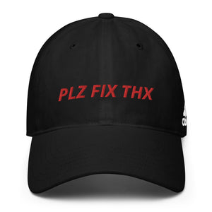 PLZ FIX THX - adidas Performance Golf Cap