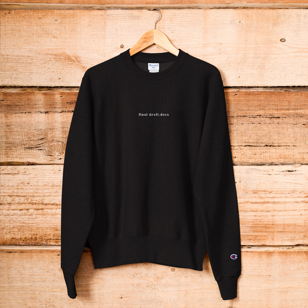 Champion sweater end quest best sale