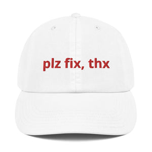 plz fix, thx - Champion Baseball Cap